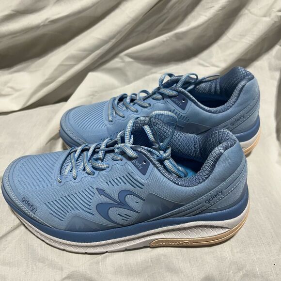 GDEFY VersoShock Orthotic Walking Sneaker - Mighty Walk Blue / Beige - Picture 3 of 7